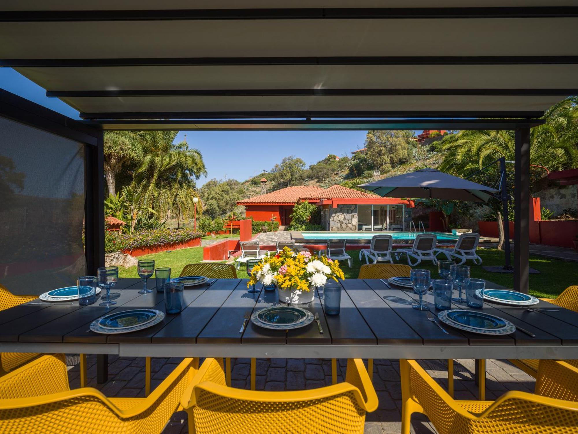 El Jardin De Santa Brigida With Private Pool, Sauna & Jacuzzi Екстериор снимка